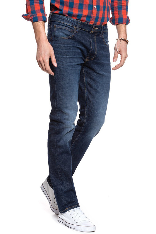 LEE DAREN ZIP FLY MĘSKIE SPODNIE JEANSOWE DEEP KANSAS L707PLMH 112118325