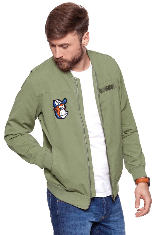 KURTKA WRANGLER JOHNY OLIVINE W4713VEFR 112128996