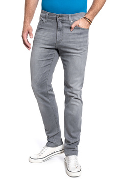 SPODNIE MĘSKIE MUSTANG TRAMPER TAPERED DENIM GREY 1009756 4500 883