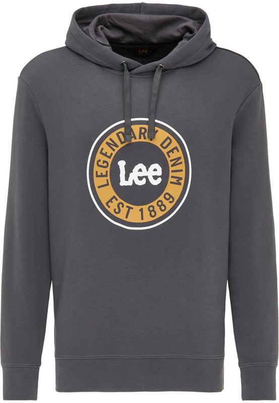 LEE HOODIE MĘSKA BLUZA WASHED BLACK L80IEION 112142608