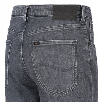 LEE BROOKLYN STRAIGHT MĘSKIE SPODNIE JEANSOWE USED GREY L452FQSC 112110120