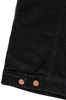 DAMSKA BEZRĘKAWNIK JEANSOWY WRANGLER LONG VEST BLACK W418RJ24Q 112128797