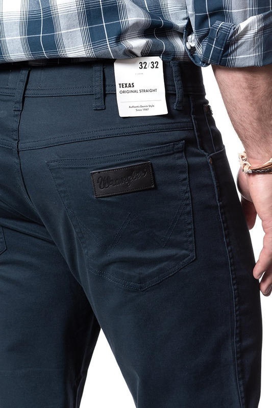 WRANGLER SPODNIE MĘSKIE TEXAS NAVY W121W3114 112126229