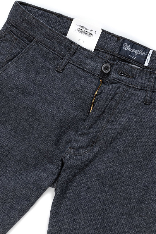 WRANGLER LARSTON CHARCOAL BLACK W18SDY19U SAMPLE