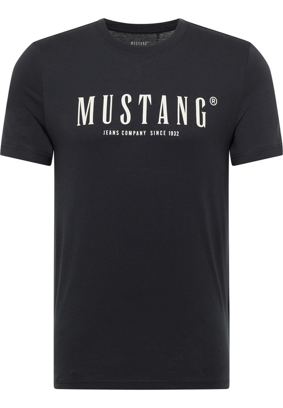Męski T-Shirt Mustang Style Austin Jet Black 1016480 4188