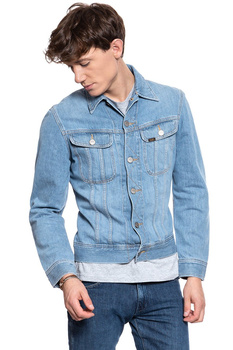 KURTKA JEANSOWA LEE SLIM RIDER FLICK LIGHT L89RLJIR 112123879