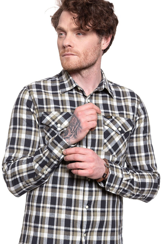 LEE CLEAN WESTERN SHIRT BLACK L644DI01 112115485