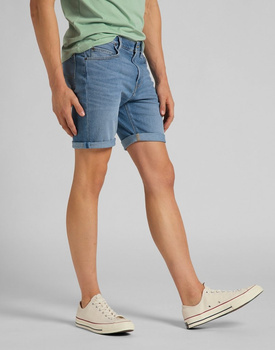 MĘSKIE SZORTY JEANSOWE LEE Rider Short MAUI LIGHT L73FMGVD 112120555