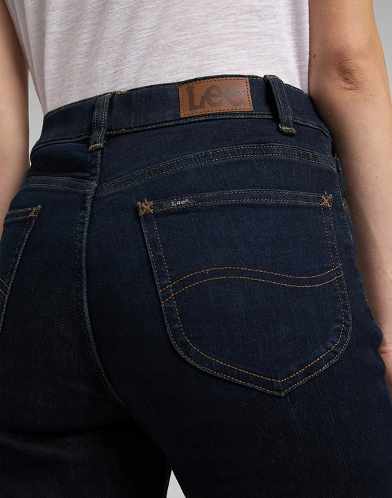 LEE COMFORT SKINNY DAMSKIE SPODNIE JEANSOWE DARKEST NIGHT L34DTWJI 112142392