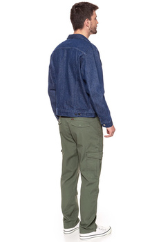 KURTKA JEANSOWA LEE ZIP RIDER JACKET RINSE L89YGA36 112123945