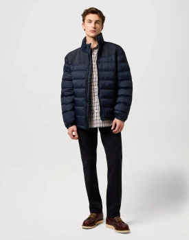 MESKIE SPODNIE  WRANGLER REGULAR CHINO BLACK 112371029