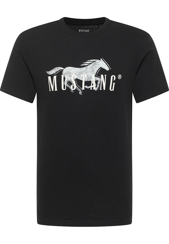 Męski T-Shirt Mustang Style Austin Black 1016279 4142