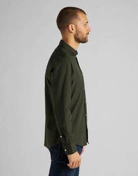 LEE BUTTON DOWN MĘSKA KOSZULA SERPICO GREEN L880JKOJ 112123177