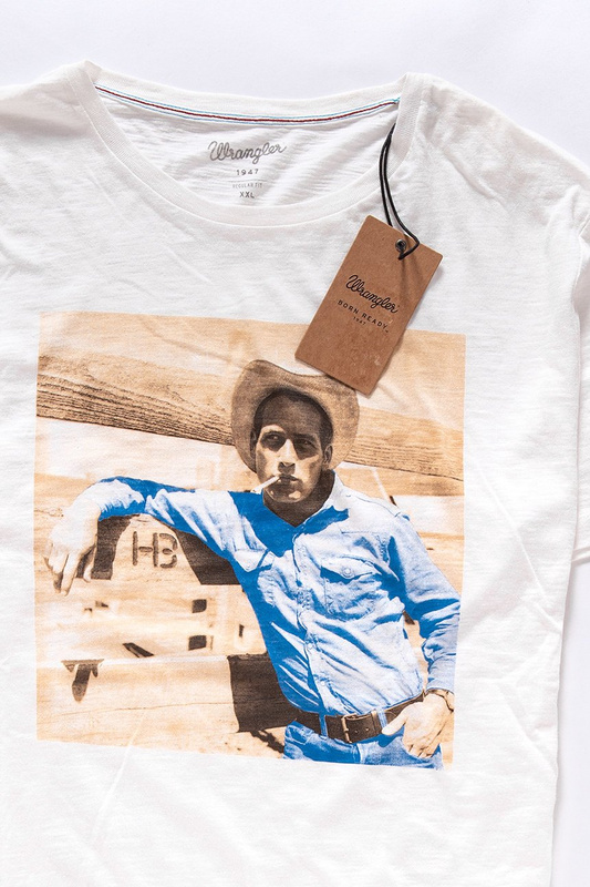 WRANGLER T SHIRT S/S ORIGINALS TEE OFFWHITE W7986DE02