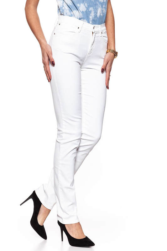 WRANGLER HIGH RISE SLIM WHITE W27GYA26D