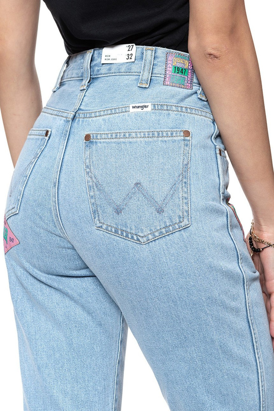 WRANGLER MOM JEANS HONOLULU W246WP76Q 112127951