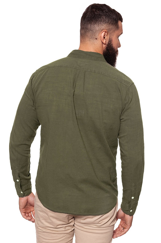 WRANGLER REGULAR 2PKT SHIRT DUSTY OLIVE W58786B45 112129590