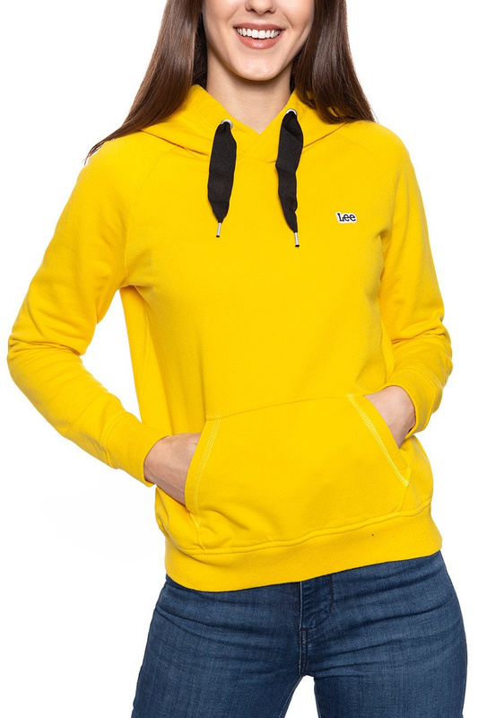 BLUZA LEE DAMSKA HOODY LEMON ZEST L36ATXMM 112107814