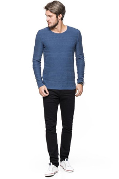 TOM TAILOR SPODNIE MĘSKIE TROY BLUE RINSE 6403557.00.15 COL.1096