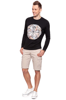 BLUZA WRANGLER MĘSKA SLABBINK SWEAT BLACK W6555HP01 112130565