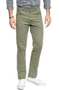 WRANGLER SPODNIE MĘSKIE TEXAS MOSS GREEN W12197330 112126078