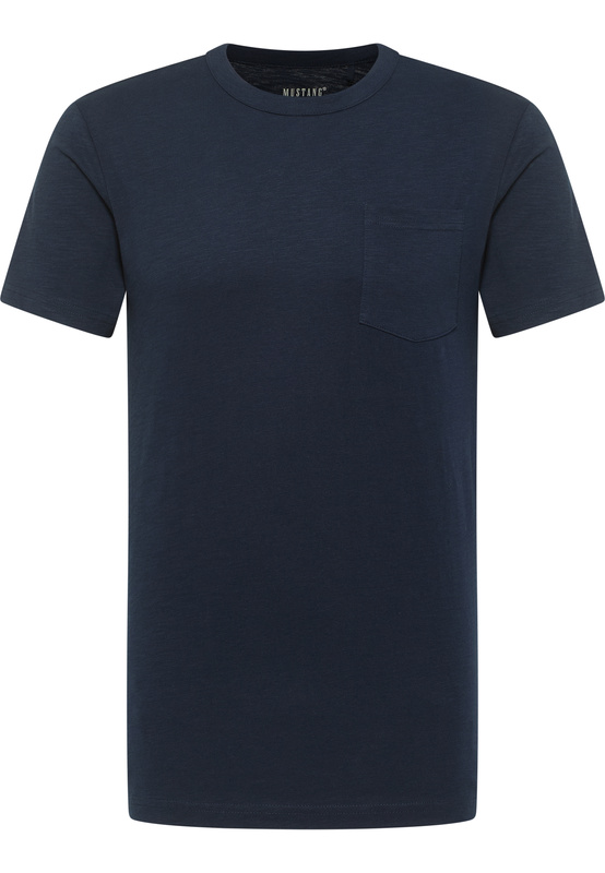 Męski T-Shirt Mustang Style Amado Dark Sapphire 1016276 4136