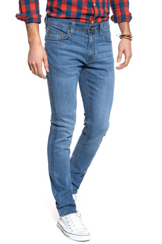 SPODNIE MĘSKIE MUSTANG SPODNIE MĘSKIE Jeans Bosten Slim Fit Fresh Blue 1007660 5000 602
