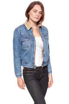 DAMSKA KURTKA JEANSOWA WRANGLER CARPENTER JACKET ALL STAR BLUE W420RI25U 112128802