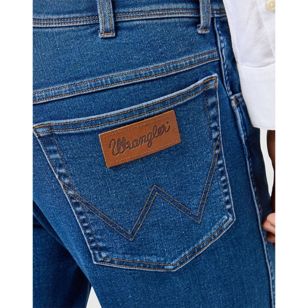 MESKIE SPODNIE WRANGLER TEXAS MIDNIGHT SHADOW 112356794
