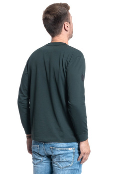 LONGSLEEVE LEE GLOBE PATCH LS DK BOTTLE GREEN L80PWYBB 112121479