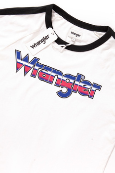 KOSZULKA WRANGLER RAGLAN TEE VAPOROUS GRAY W7B77FKWV 112131547