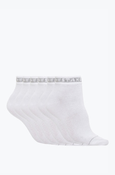6 pack Skarpety MUSTANG BIAŁE MU32018000 - 1000