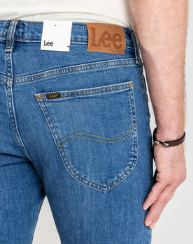 LEE DAREN ZIP FLY MĘSKIE SPODNIE JEANSOWE JEANSY DŻINSY DARK FREEPORT L707PXGQ 112140688