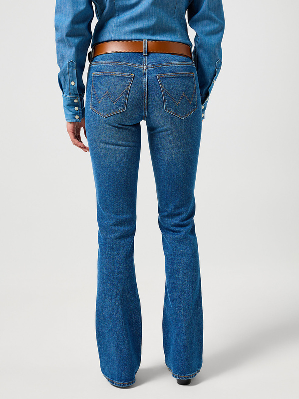 WRANGLER DAMSKI PASEK WRANGLER BIG BUCKLE BELT COGNAC 112358074