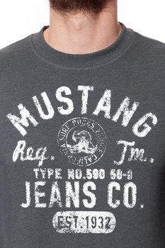 BLUZA MUSTANG MĘSKA Logo Sweatshirt 1007641 4151