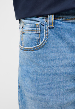 Męskie Spodnie jeansowe Mustang Style Washington Straight Denim Blue 1017439 5000 403