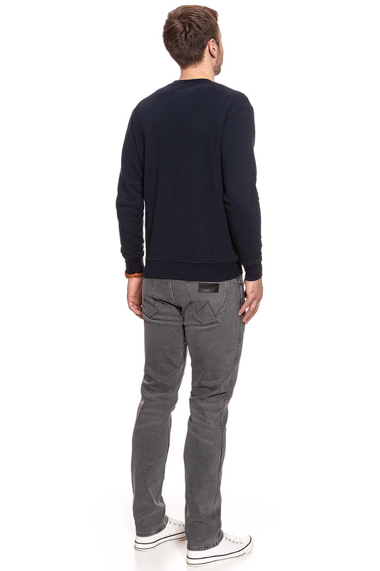 BLUZA MĘSKA LEE BASIC GRAPHIC CREW SKY CAPTAIN L80TJBHY 112121521
