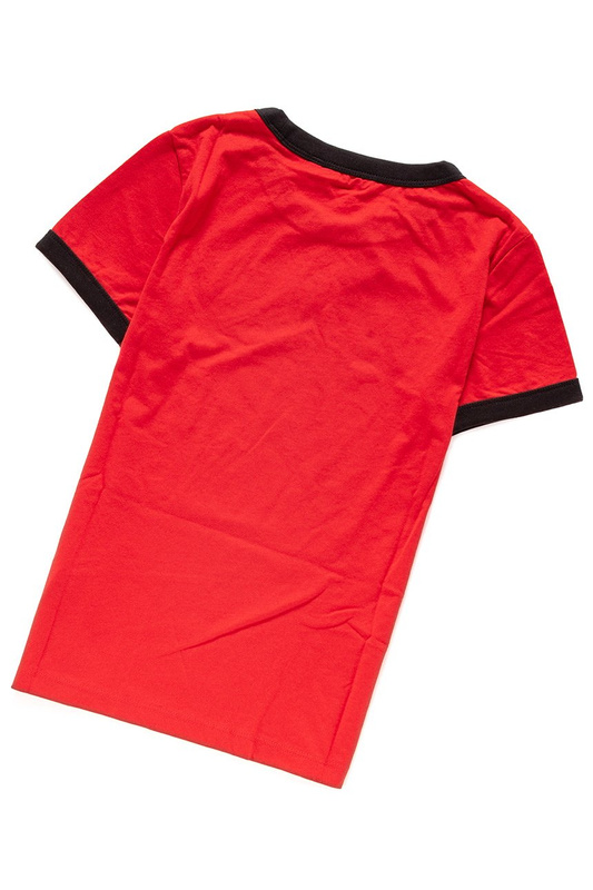 WRANGLER RINGER TEE FORMULA RED W7385G2WO 112131050