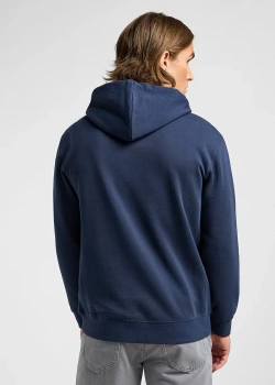 MESKA BLUZA LEE PLAIN HOODIE MOOD INDIGO 112363881