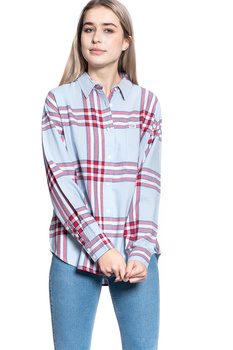 KOSZULA DAMSKA WRANGLER ONE PCKT OVERSHIRT ANGEL FALLS W5N5SIB07 112130265