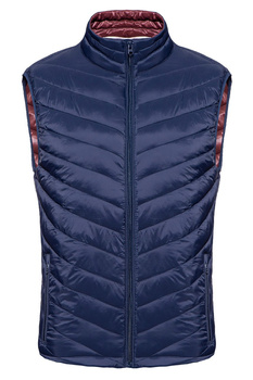 MĘSKI BEZRĘKAWNIK WRANGLER PUFFER VEST NAVY W4667X435