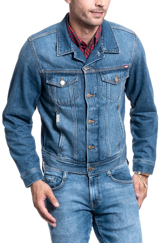 MĘSKA KURTKA JEANSOWA MUSTANG DUDES ICONIC JACKET 1010885 5000 313