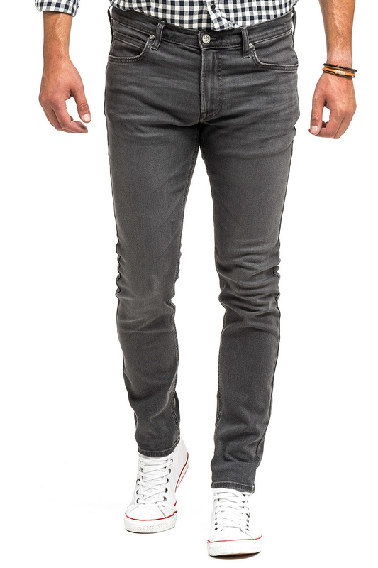 MĘSKIE SPODNIE LEE LUKE DARK GREY L719PCAQ 112331019