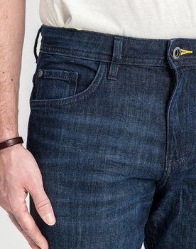 Męskie Spodnie Jeansowe Tom Tailor TTJOSH REGULAR Clean Rinsed Blue Denim 1048363 10115