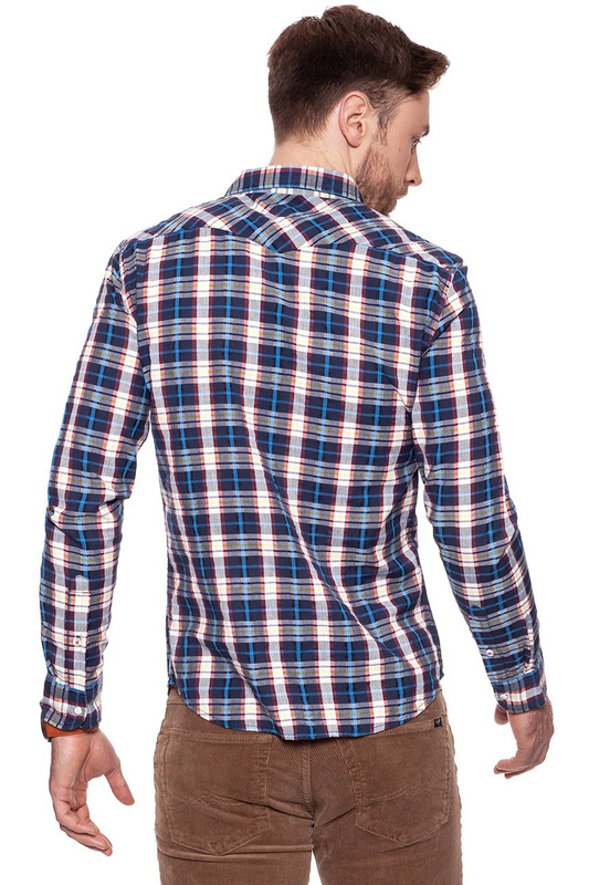 LEE WESTERN SHIRT BRIGHT NAVY L643ZACF