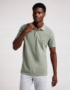LEE JERSEY POLO MĘSKA KOSZULKA POLO POLÓWKA EVERGREEN 112349966 LM36017019