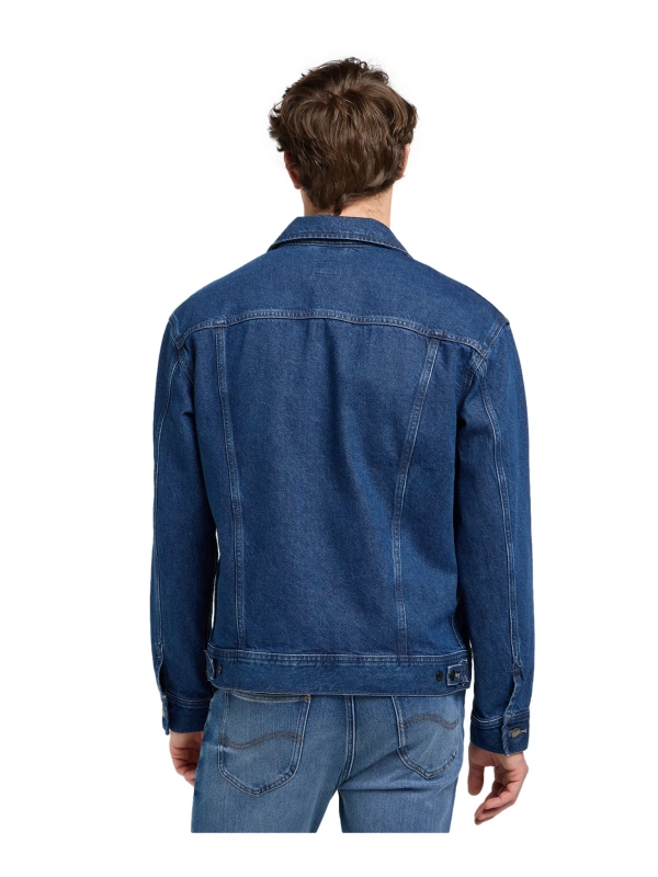 MESKA KURTKA JEANSOWA  LEE RELAXED RIDER JACKET REACH 112371312