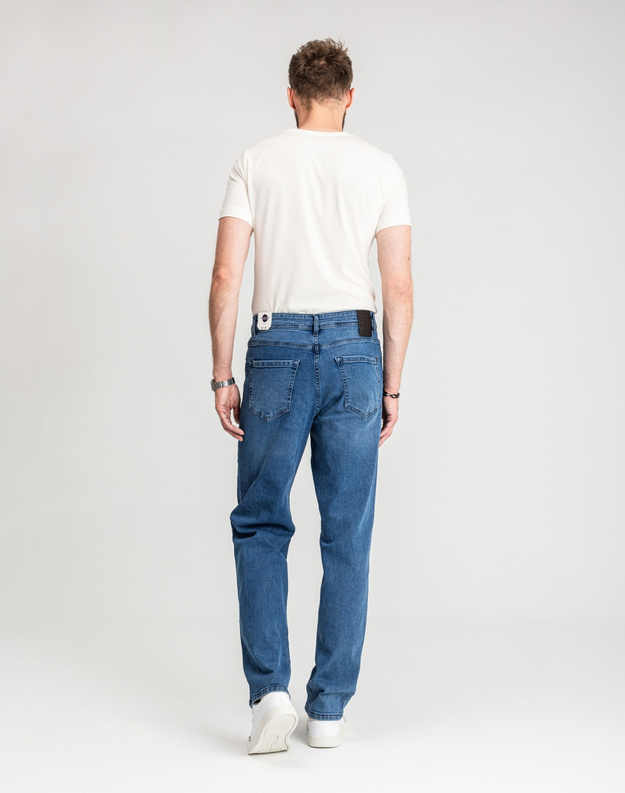 Męskie Spodnie Jeansowe Marcus Jason 2177 Jeans Dry Blue Wash 14-200320