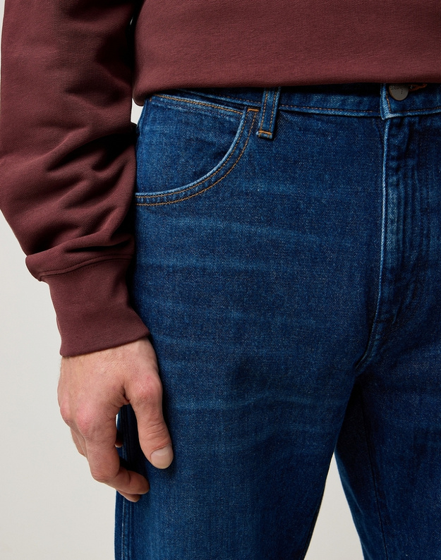 MESKIE SPODNIE  WRANGLER FRONTIER POLAR STEEL 112373195