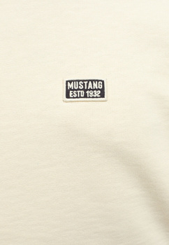 MĘSKA BLUZA MUSTANG Ben Crewneck White Asparagus 1014511 3000